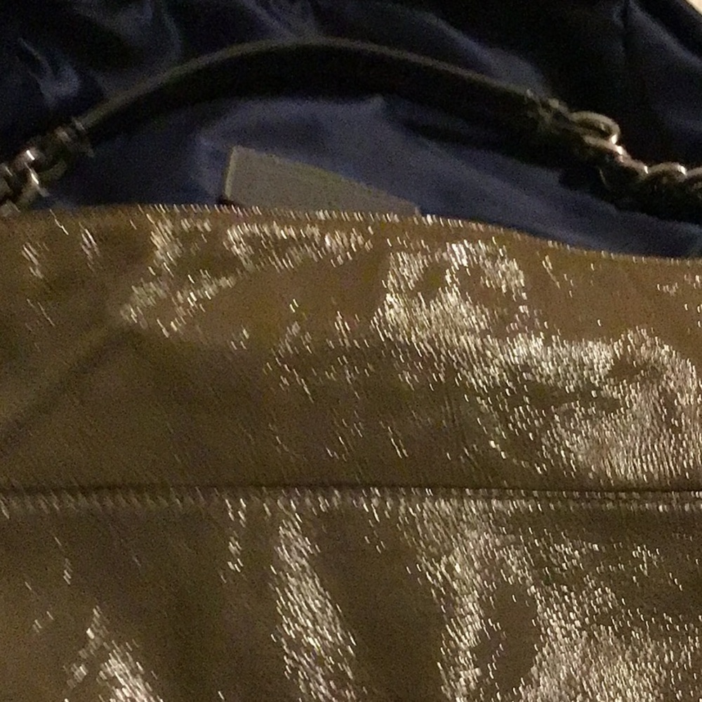 Coach Shiny Olive Shoulder Bag - Picture 7 of 9